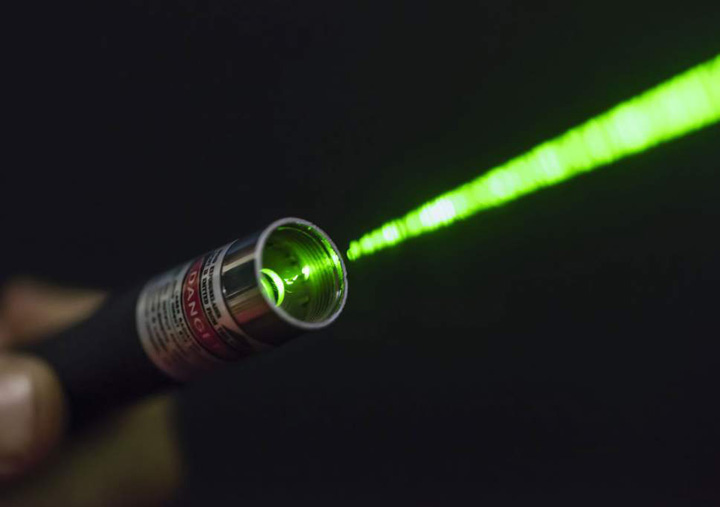 puntatore laser verde